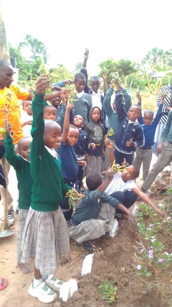 Planting Flowers Together